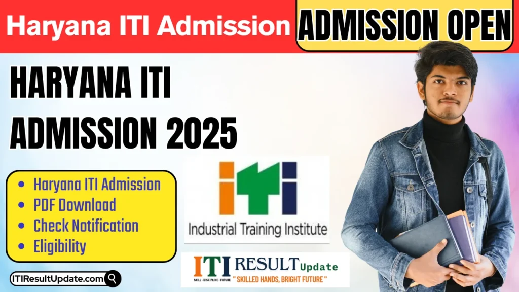 Haryana ITI Admission 2025